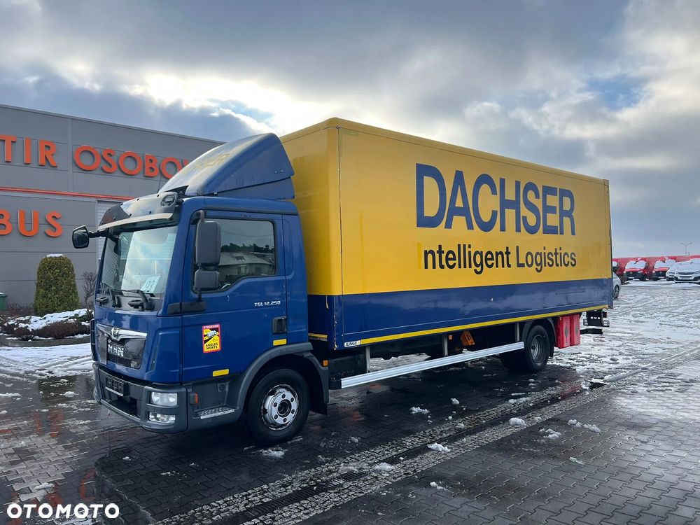 MAN TGL 12.250 KONTENER+WINDA - 1