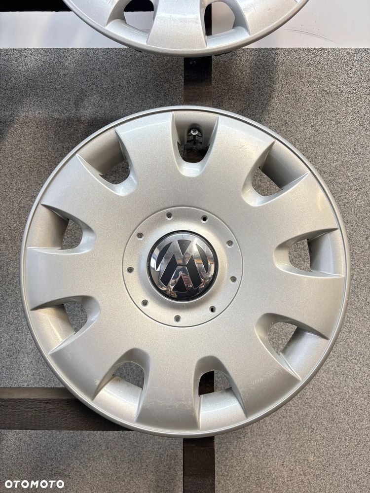 4 Kołpaki Volkswagen Caddy, Touran, Golf 5,6  15", Nr 1T0 601 147 - 5