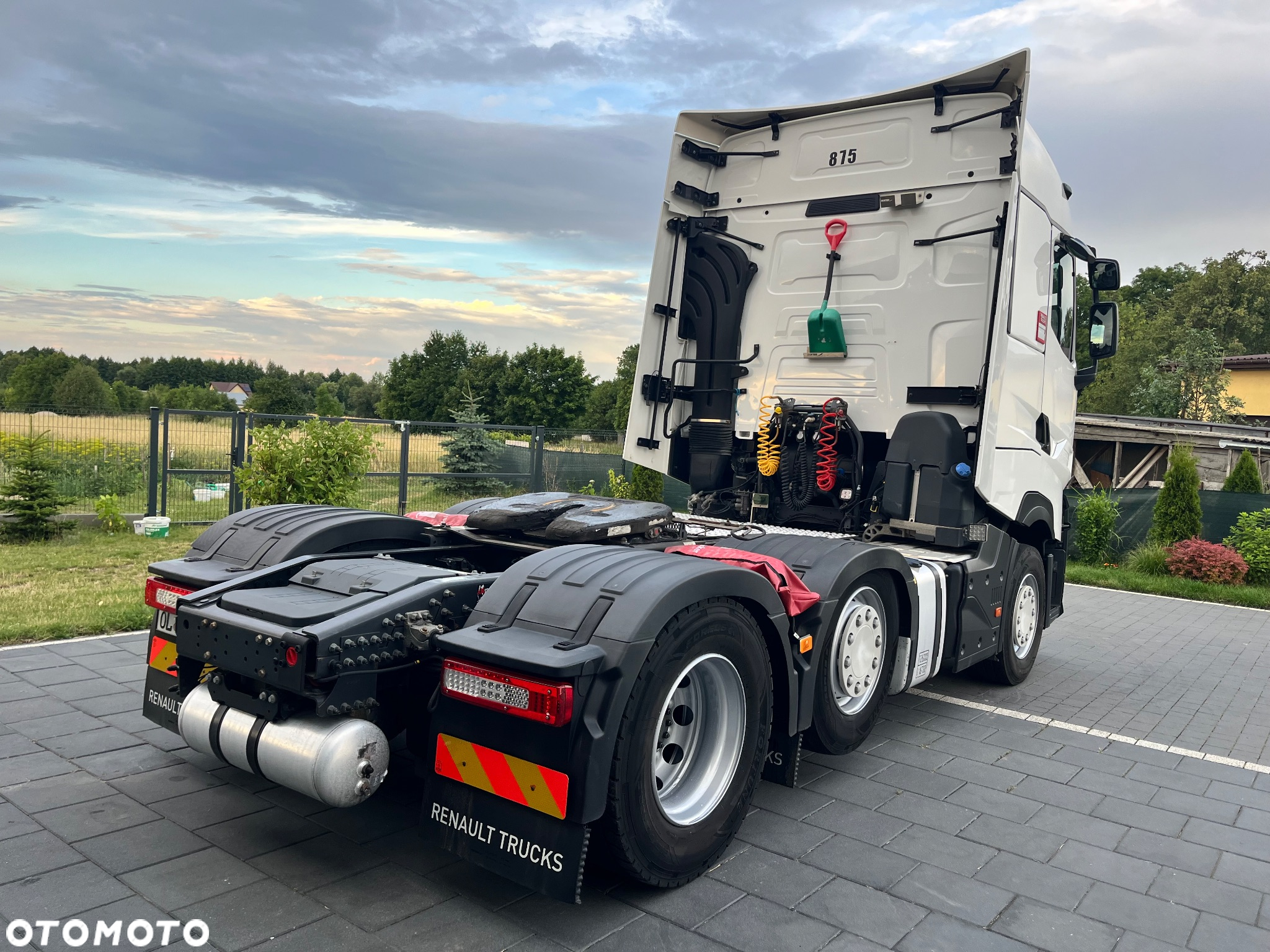 Renault T 480 HIGH DTI 13 / 6x2 / Pusher / DMC 60 ton / Full LED / Nowe Opony / Siodło regulowane / Masa własna 9268 kg / Super stan - 10