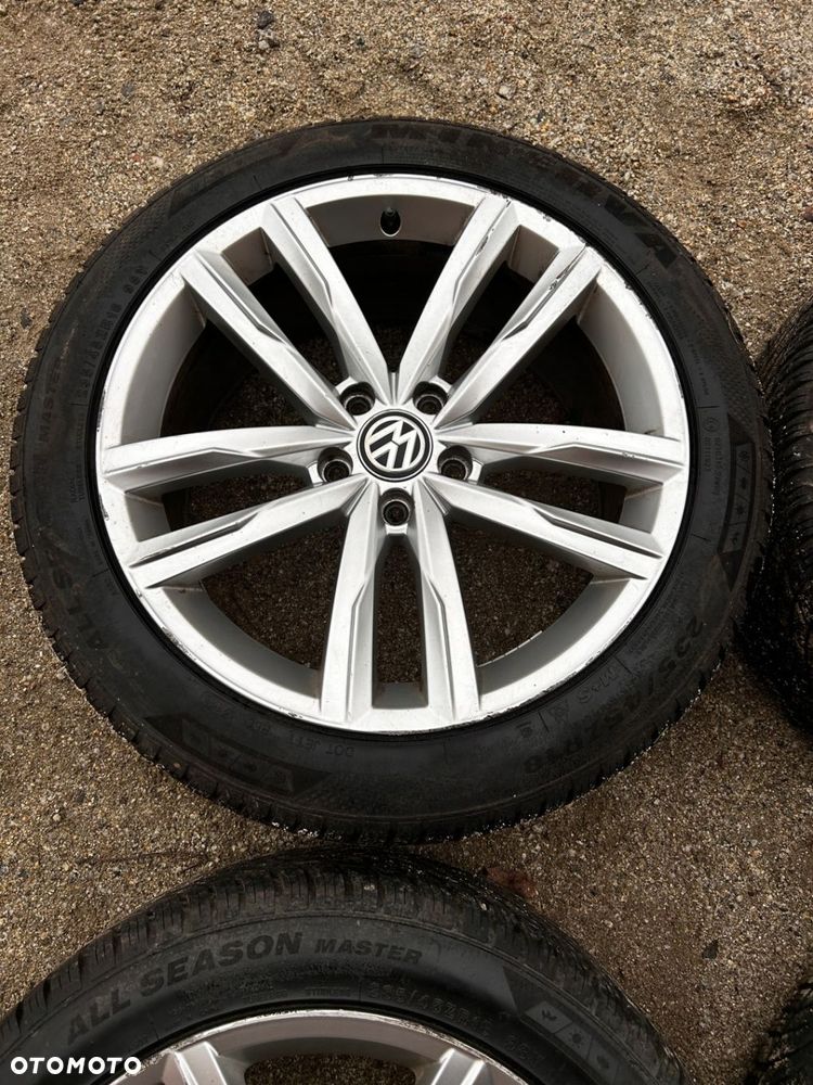 KOŁA FELGI ALUMINIOWE 18" VW PASSAT B8 8J ET44 3G0601025H SILVER ZIMA - 7