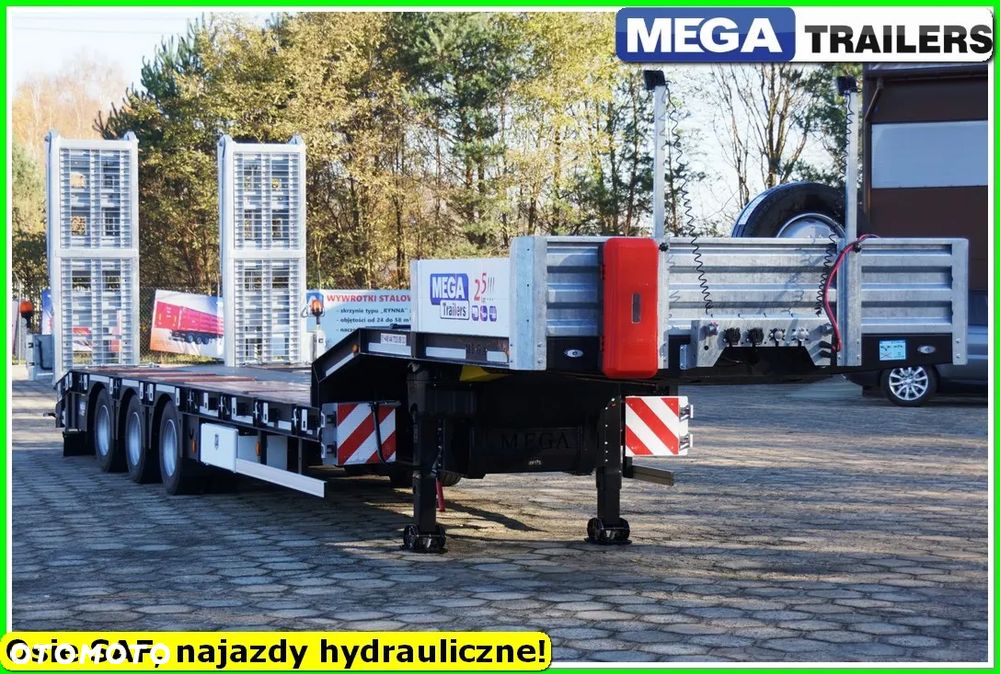 Mega Niska podłoga, DMC 54 T, oś skrętna, najazdy HYDRULICZNE 4,0 M !!! - 12