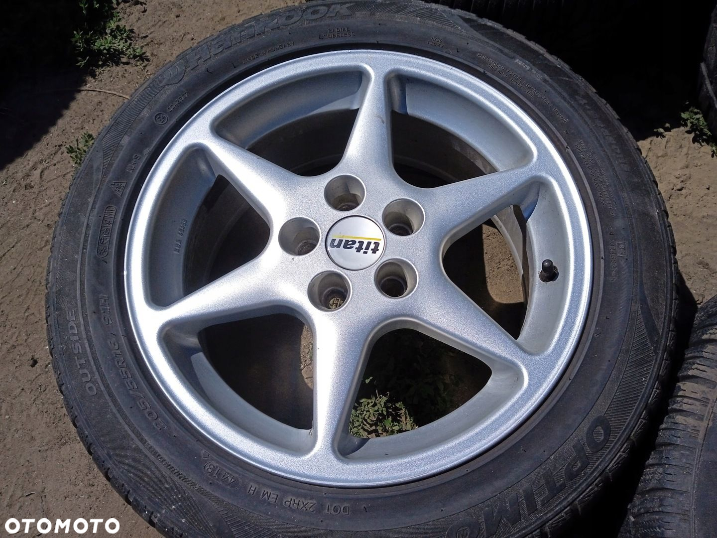 felgi aluminiowe 5x100 Skoda Fabia Roomster Rapid VW Polo Seat Ibiza 7x16 - 4
