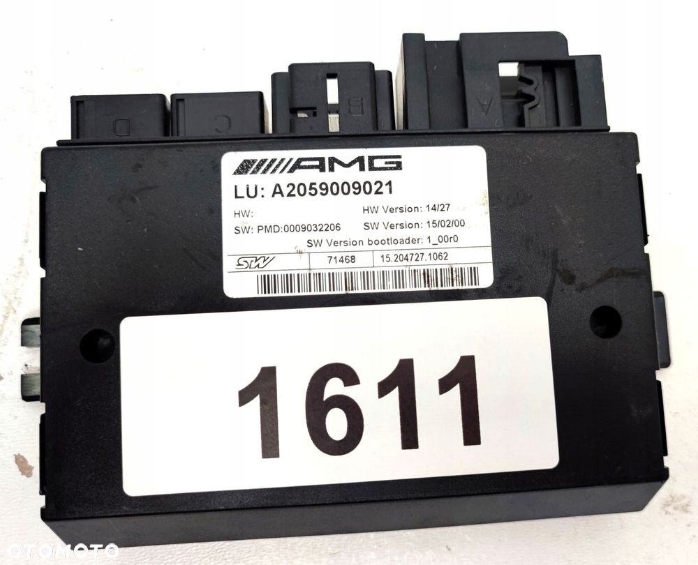 MERCEDES C KLASA W205 MODUŁ STERUJĄCY A2059009021 - 1