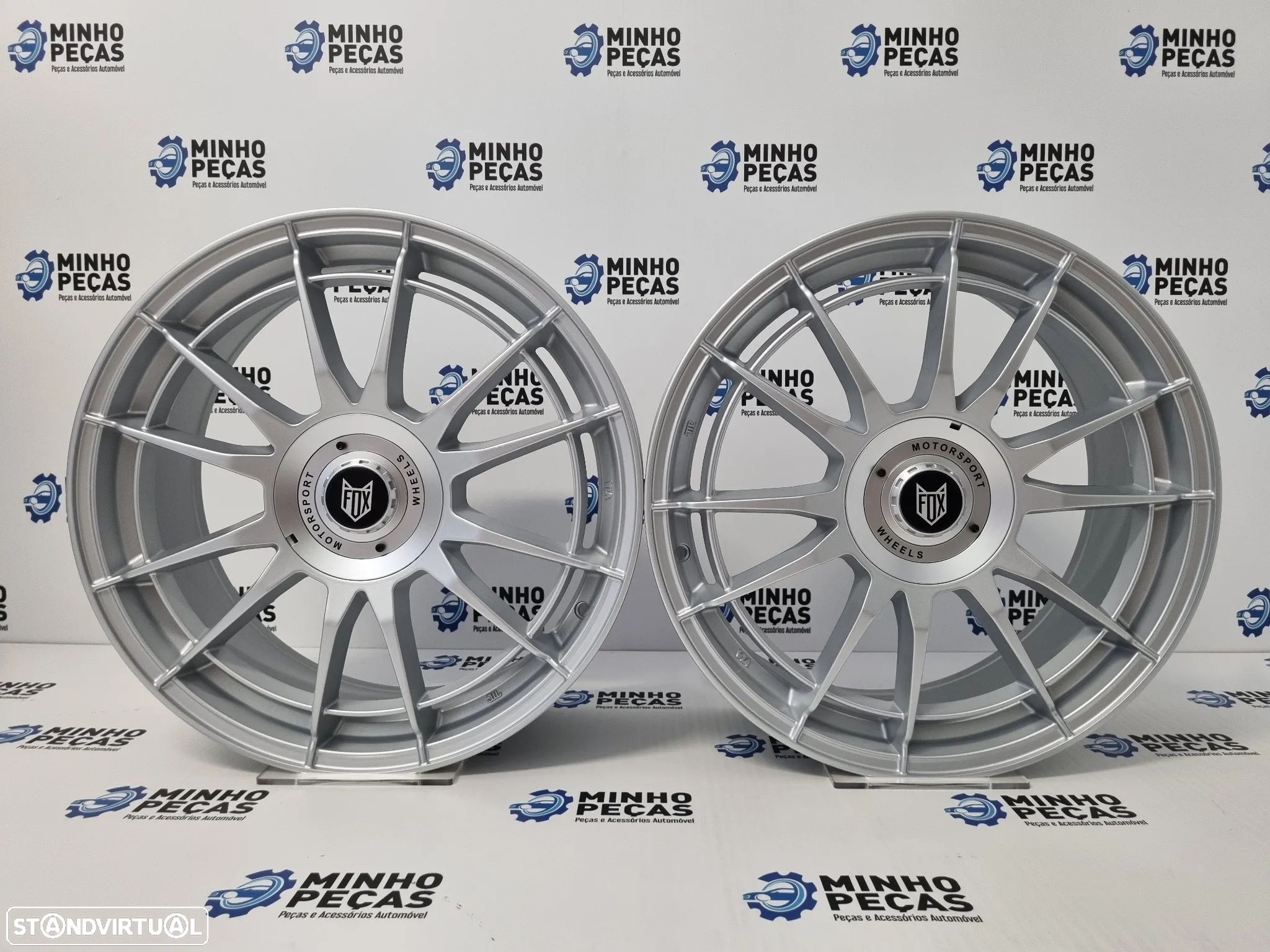 Jantes Fox VR4 em 17 Silver (5x100 | 5x112) - 1