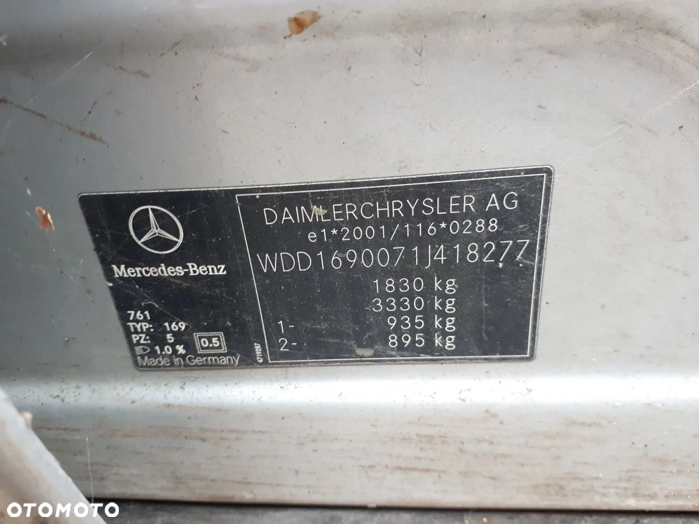 MERCEDES A KLASA W169 04-08 2.0 CDI OM640.940 PRZEKŁADNIA MAGLOWNICA - 20