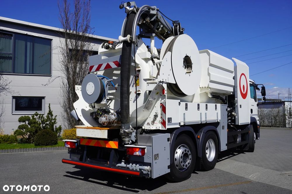 MAN MAN TGM 26.340 / Zabudowa WUKO Rivard 11,8 m3 / 150 tys. km / oś skrętna / 2 szt - 4