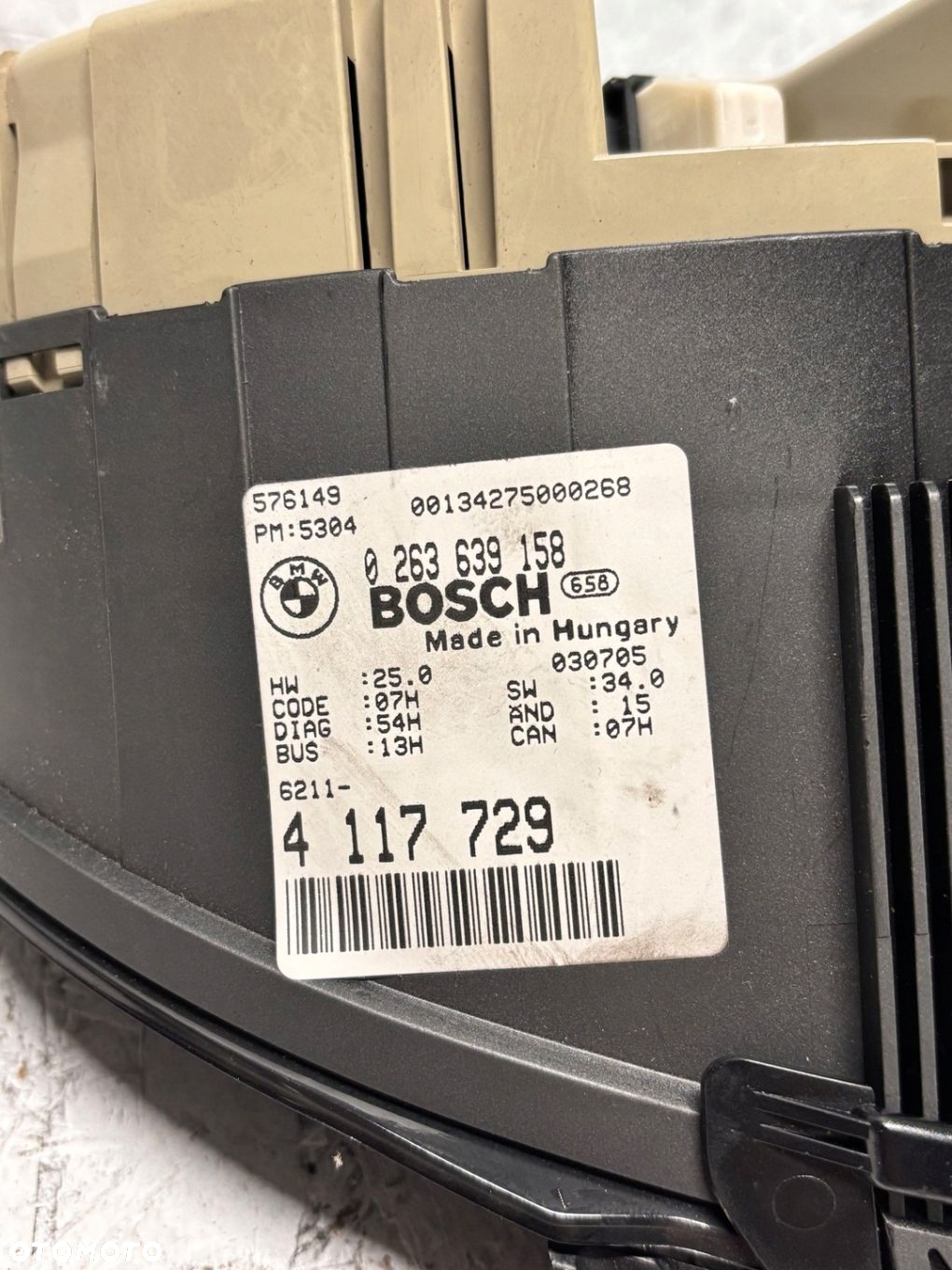 LICZNIK ZEGARY EUROPA BMW E46 1.6 4117729 - 2