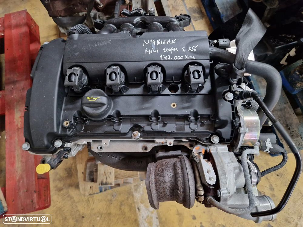 Motor usado N14B16AB MINI COOPER S R56 174CV R55 R57 DS3 N14 N14B16 - 1