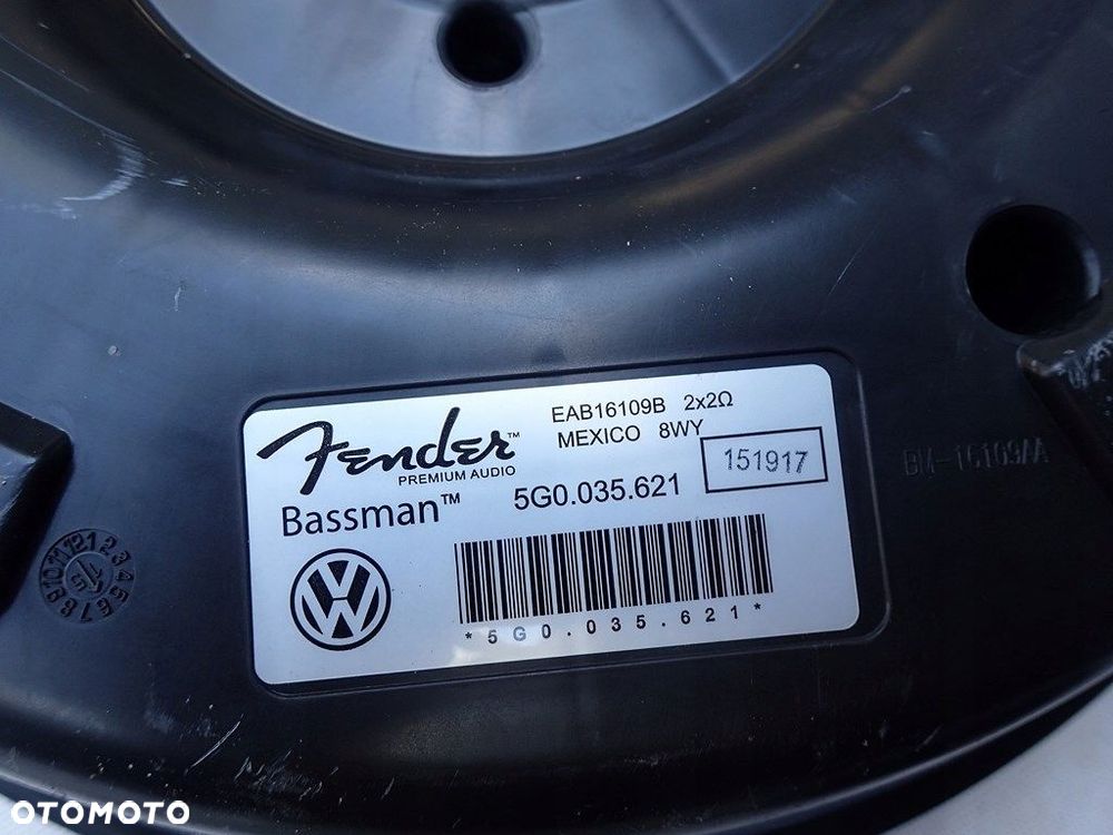 DW GOLF 7 ZESTAW NAGŁOŚNIENIA FENDER 5G0035456 - 7