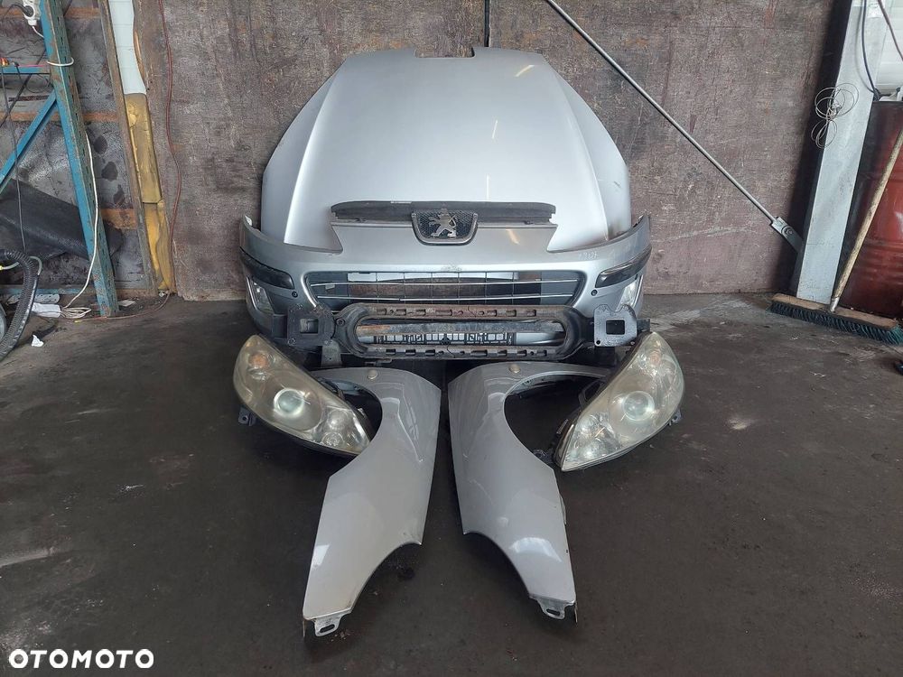 KOMPLETNY PRZÓD MASKA ZDERZAK BŁOTNIKI LAMPY PEUGEOT 407 I EZRC ID: 238975 - 1