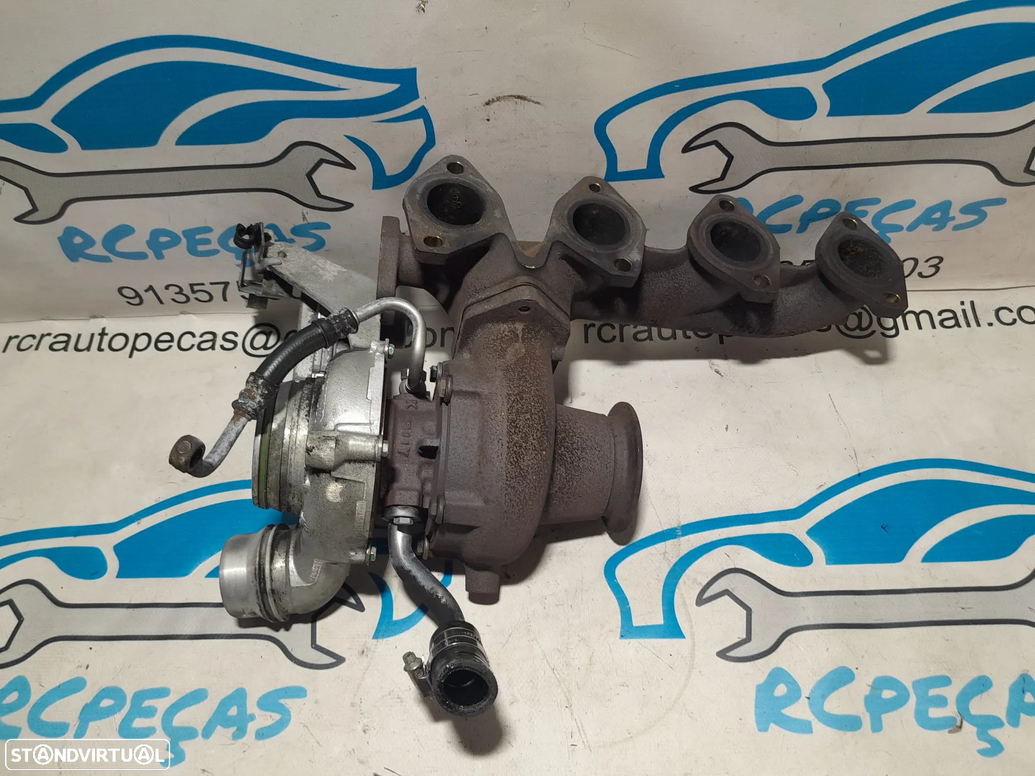 TURBO RHV4-T39 IHI BMW SERIE 1 F21 116D 116CV 143CV 118D F21 120D 216D 218D F22 316D 18D F30 F31 F34 320D 418D F36 520D X118D E84  N47D20A N47D20C - 6