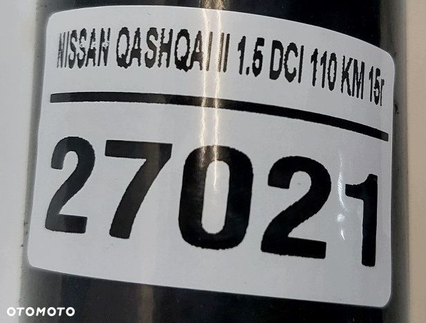 amortyzator sprężyna przód prawy qashqai ii j11 1.5 dci 14r - 2