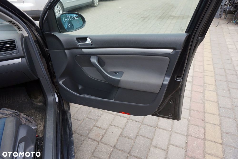 DRZWI PRZEDNIE PRAWE GOLF V 5D HB LC9Z  CZARNY VOLKSWAGEN 2003-2009 - 9