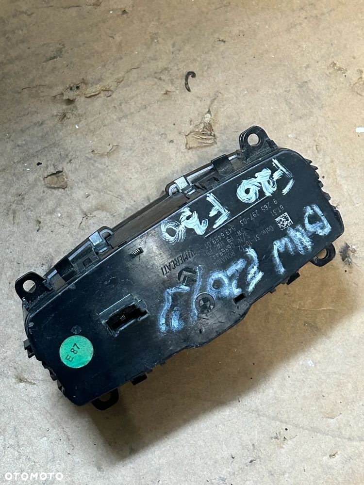 BMW F20 F30 WŁĄCZNIK PRZEŁĄCZNIK ŚWIATEŁ USA 9265297 - 2