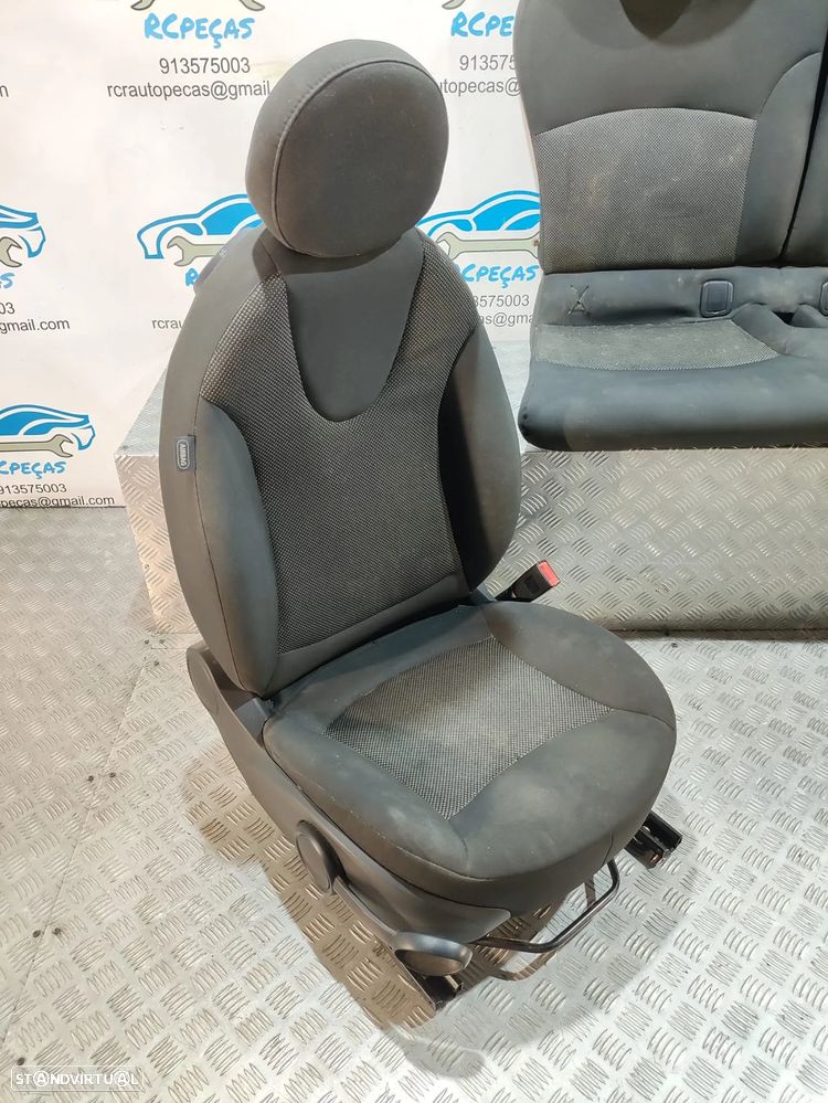 BANCO BANCOS ORIGINAIS MINI ONE COOPER R56 TECIDO AIRBAG - 8