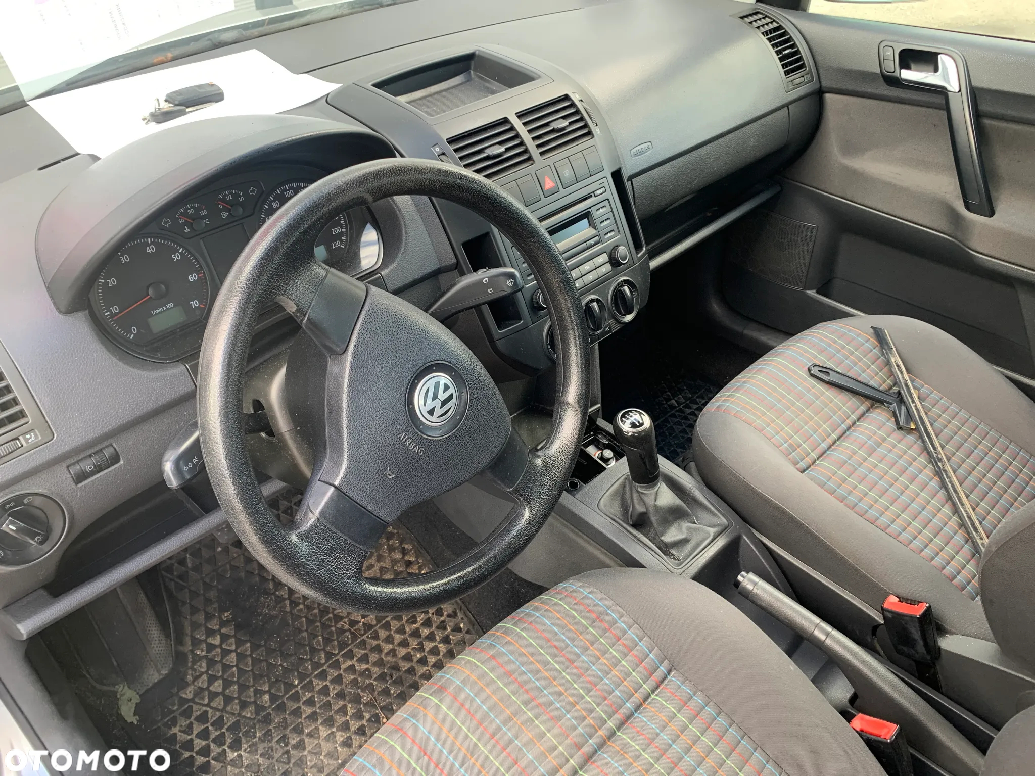 VW VOLKSWAGEN POLO 2008 *SAMOCHÓD NA CZĘŚCI* 2254 MASKA LAMPA DRZWI LUSTERKO ZDERZAK GRILL BŁOTNIK KLAPA BELKA PRAWE LEWE PRZÓD TYŁ - 5