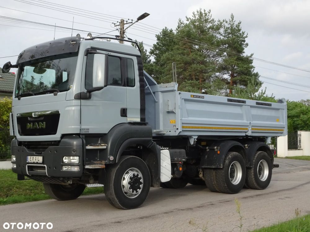 MAN TGS 26.480 6X6  Kipper Meiller 3-stronny Hydroburta stan idealny - 3