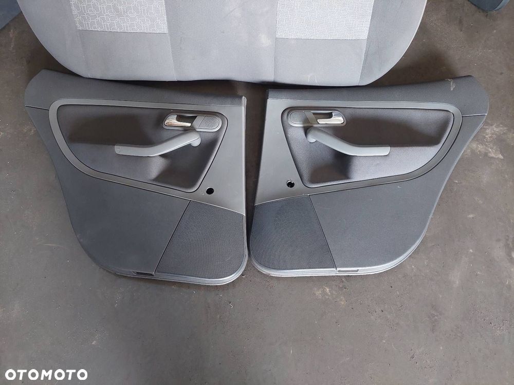 KOMPLET FOTELI LEWY PRAWY PRZÓD + KANAPA TYŁ + BOCZKI SEAT IBIZA III 5D - 2
