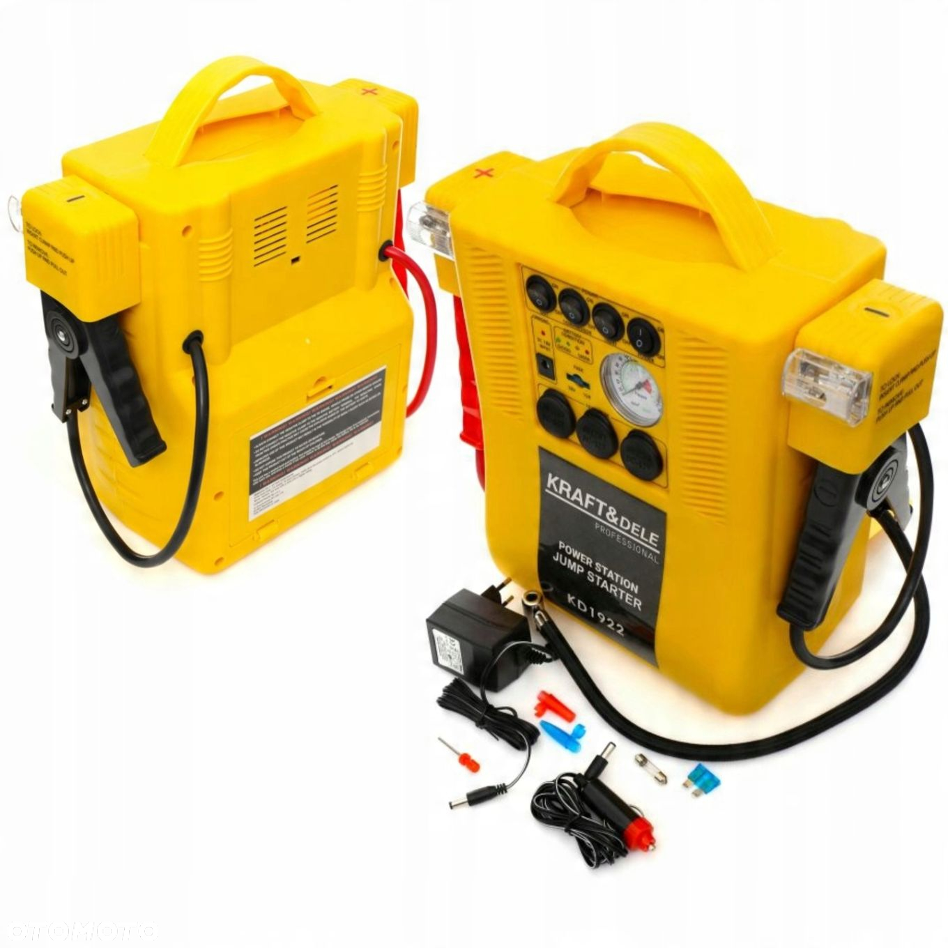 JUMP STARTER 4W1 URZĄDZENIE WIELOFUNKCYJNE ROZRUCH KOMPRESOR LATARKA KD1922 - 15