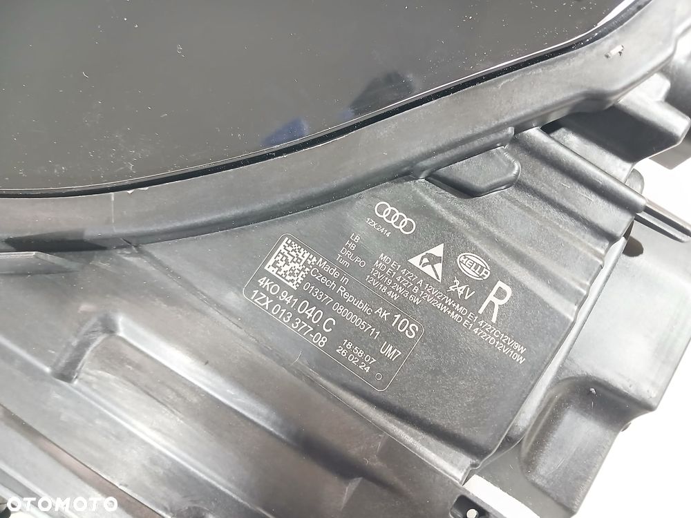 Audi A6 C8 lampy reflektor przód FULL LED komplet lewy prawy 4K0941039-40 - 4