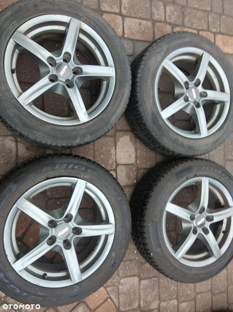 Koła aluminiowe zimowe Opel 16 cali 5x110x56,5 opony zimowe 205/55R16 - 4
