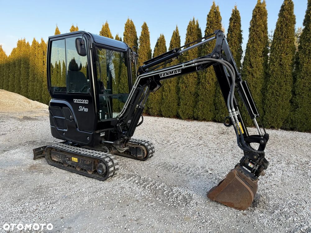 Yanmar SV18 SV 18 / 2017 ROK / TYLKO 2101 MTH! / POWERTILT / Z NIEMIEC / PIĘKNA / ORYGINAŁ / 15 16 17 20 22 301.6 301.8 VIO PC KX 018 19C 16C - 2