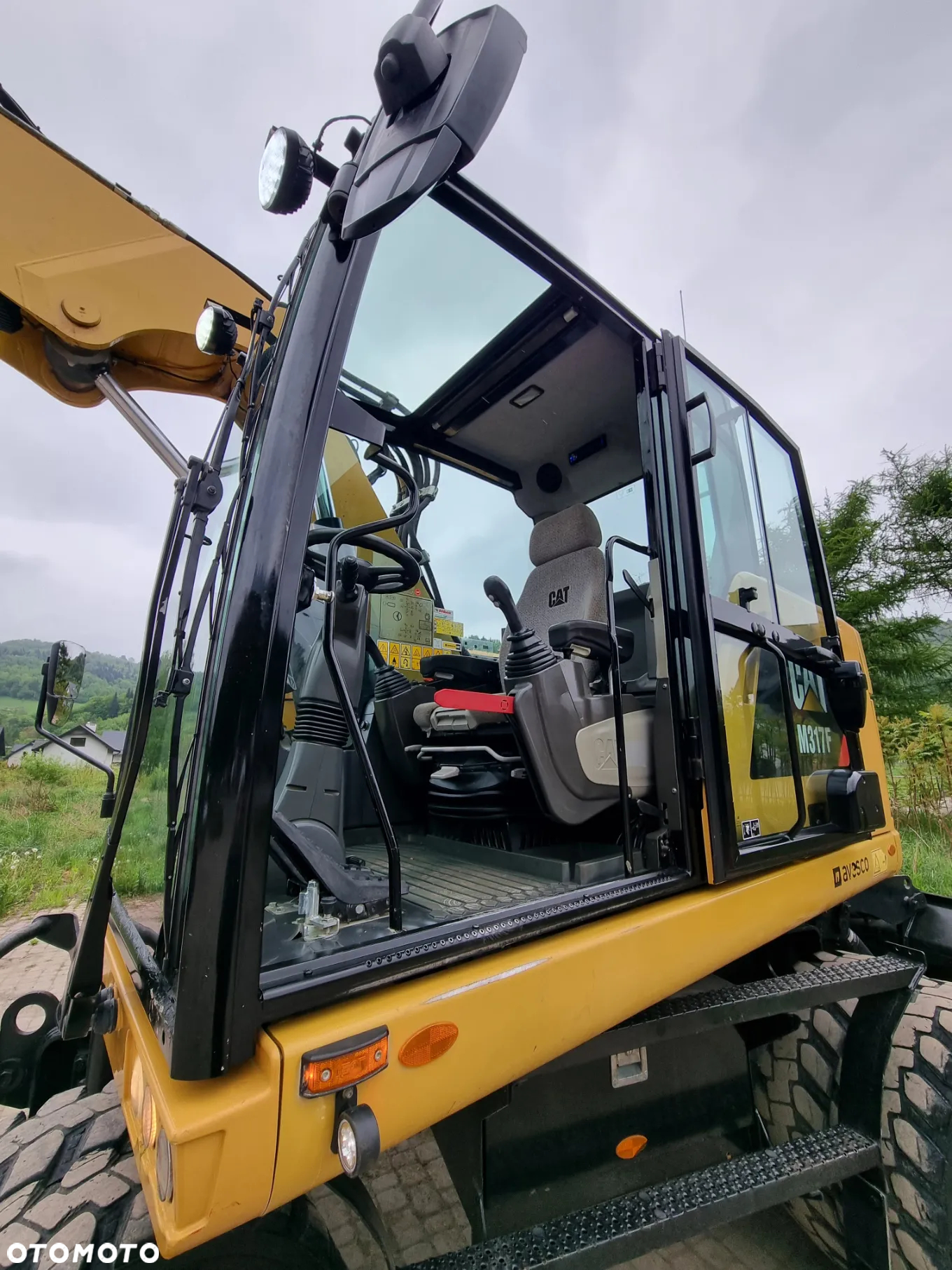 Caterpillar M317F Koparka Gąsienicowa 19 ton z Głowicą Obrotowo-Uchylną Steelwrist X20 Jak Nowa Z Norwegii - 11