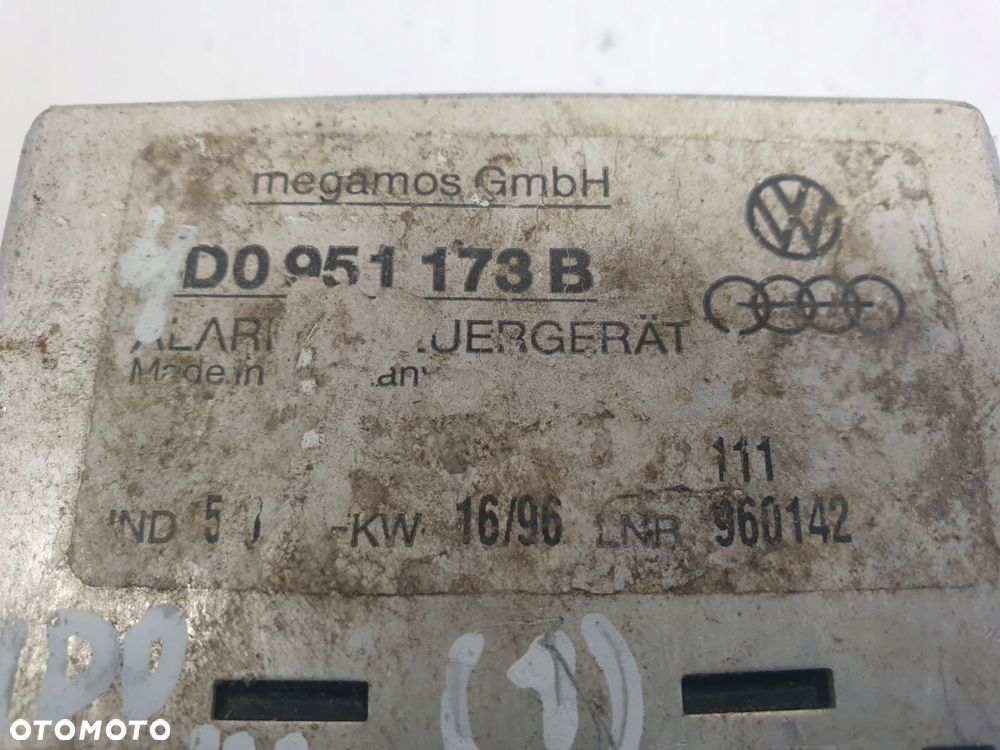 Audi A6 C5 MODUŁ ALARMU Sterownik 4D0951173B - 10