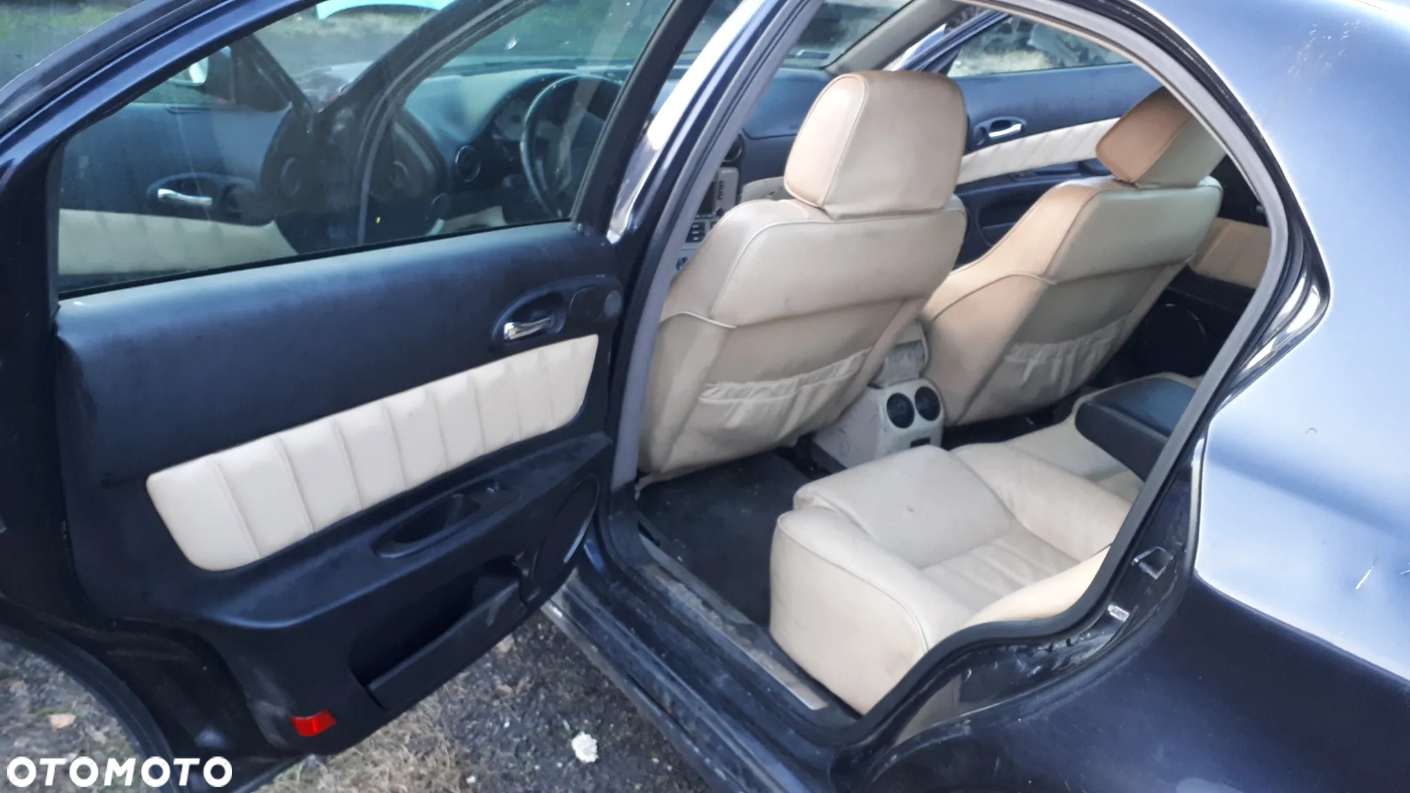 ALFA 166 164 FOTELE kompl Przód + tył SKÓRA boczki - 12