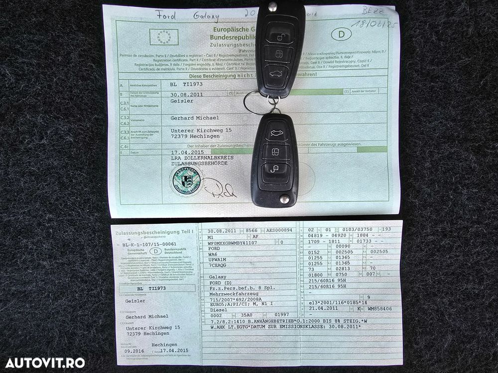 Ford Galaxy 2.0 TDCi DPF Titanium - 36