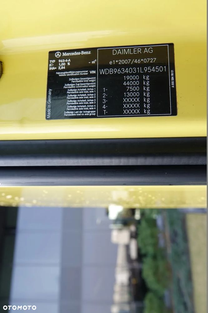 Mercedes-Benz ACTROS 1845 / RETARDER / HYDRAULIKA / KLIMA POSTOJOWA / ALUFELGI / EURO 6 /SPROWADZONY - 35