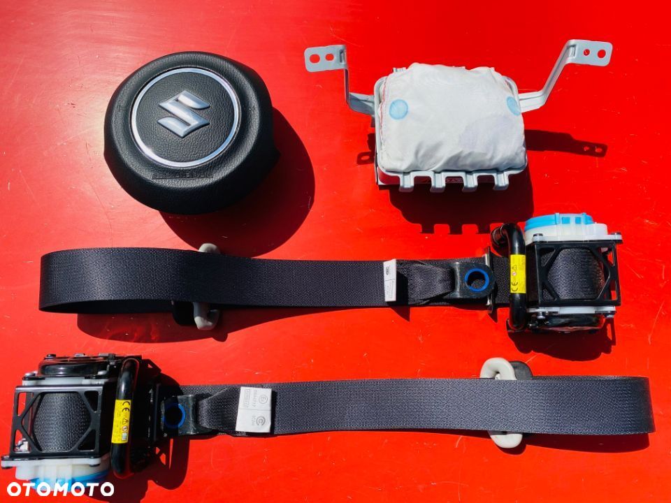 SUZUKI SWIFT MK8 DESKA KONSOLA KOKPIT PULPIT PÓŁKA PARAPET AIRBAG PODUSZKI PASY PAS regeneracja Raz2 - 7
