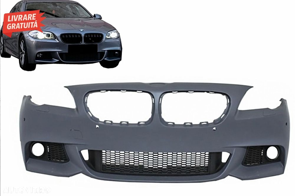 Bara Fata BMW Seria 5 F10 F11 (2011-2014) M-Technik Design fara Proiectoare Ceata- livrare gratuita - 1