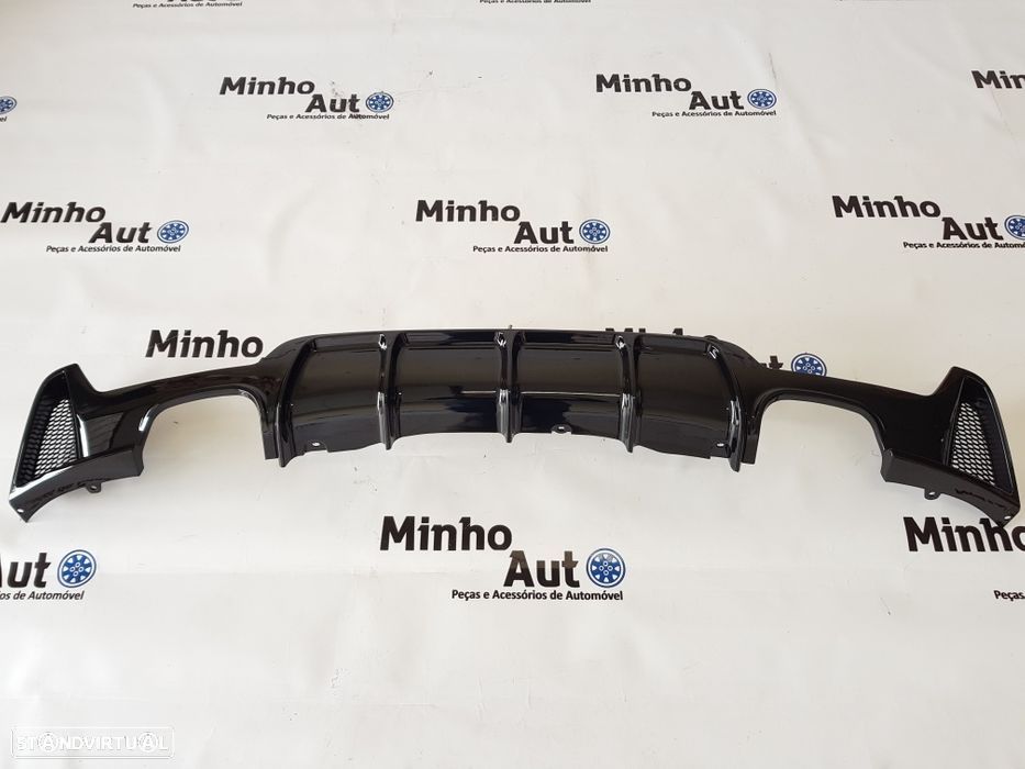 Difusor Traseiro BMW Série 4 (F32|F33|F36) M-Performance Dupla Saída P - 1