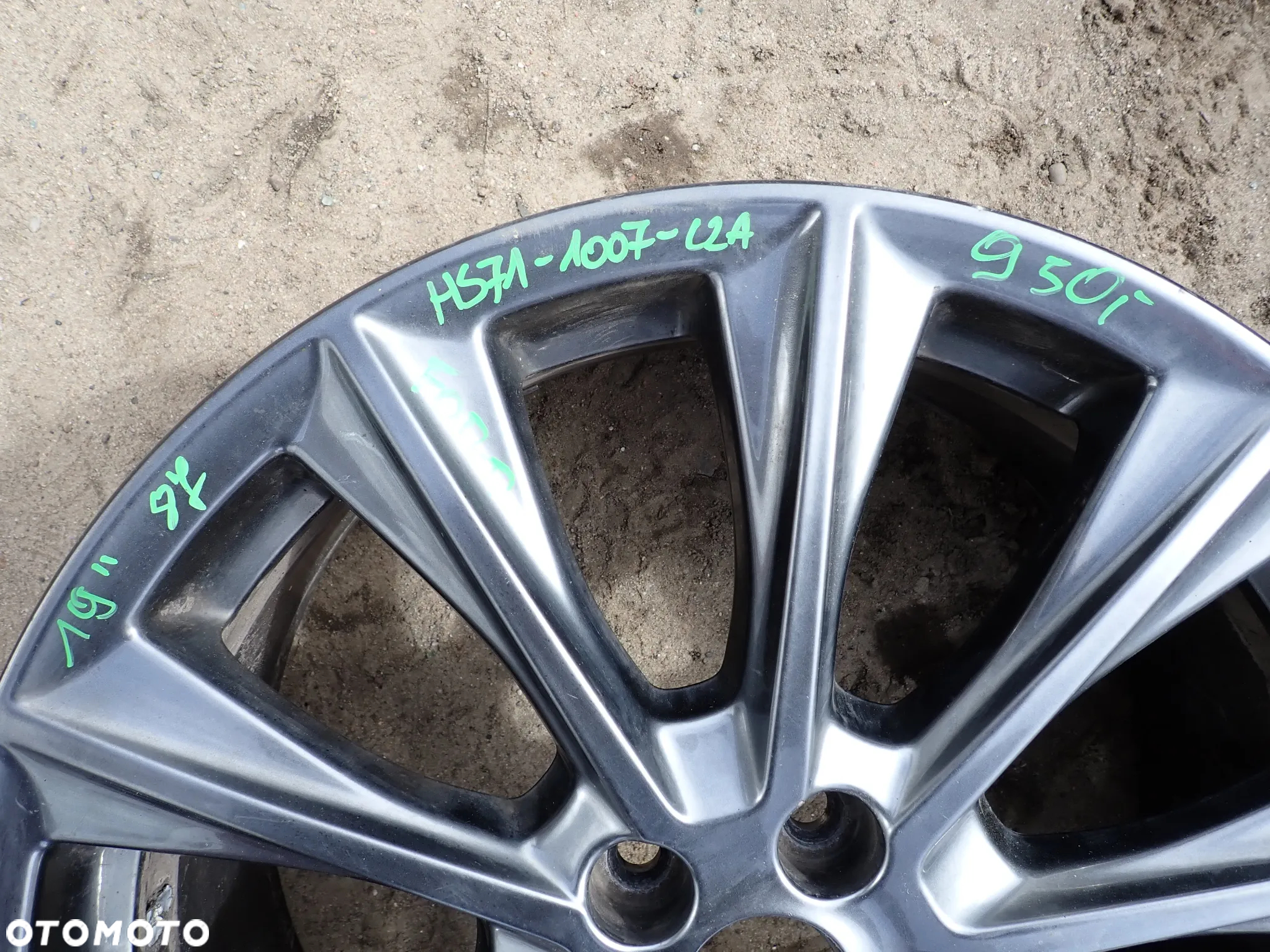 FORD MONDEO MK5 ALUFELGA 19" HS71-1007-C2A 8J ET55 - 4
