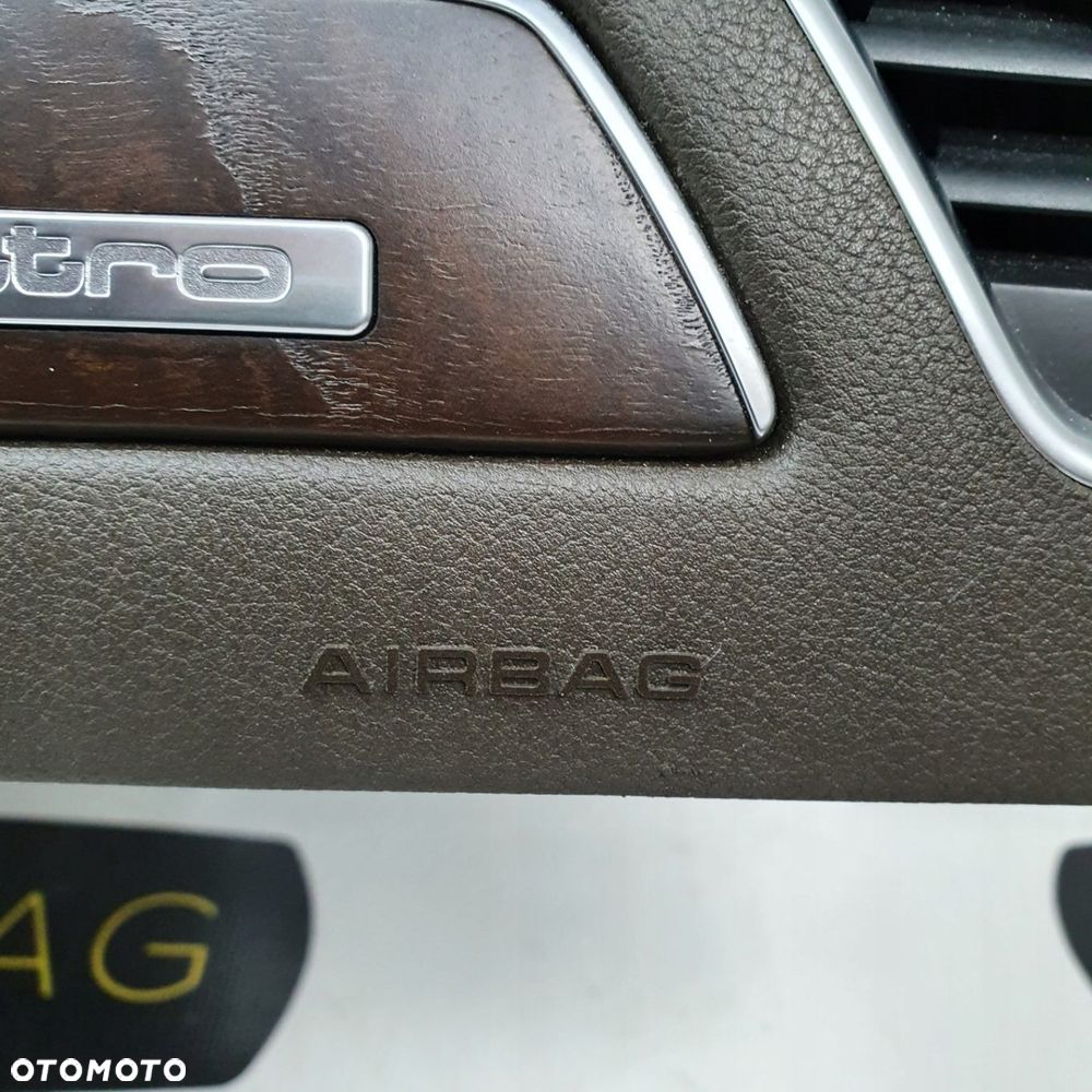 AUDI A4 B8 DESKA ROZDZIELCZA KONSOLA KOKPIT PULPIT PODUSZKI AIRBAG AIR BAG PASY KIT SET - 6
