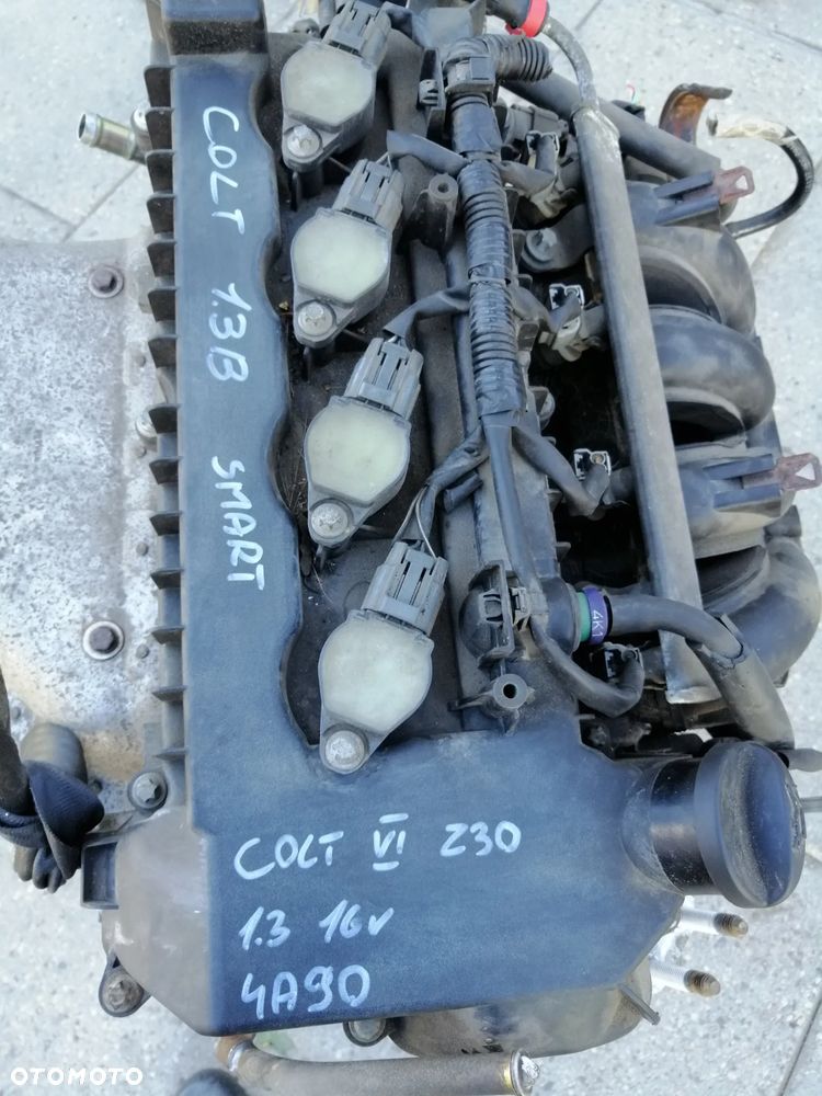 Mitsubishi Colt VI Z30 Smart 1.3 16V 95KM silnik kompletny kod 4A90 niski przebieg - 7