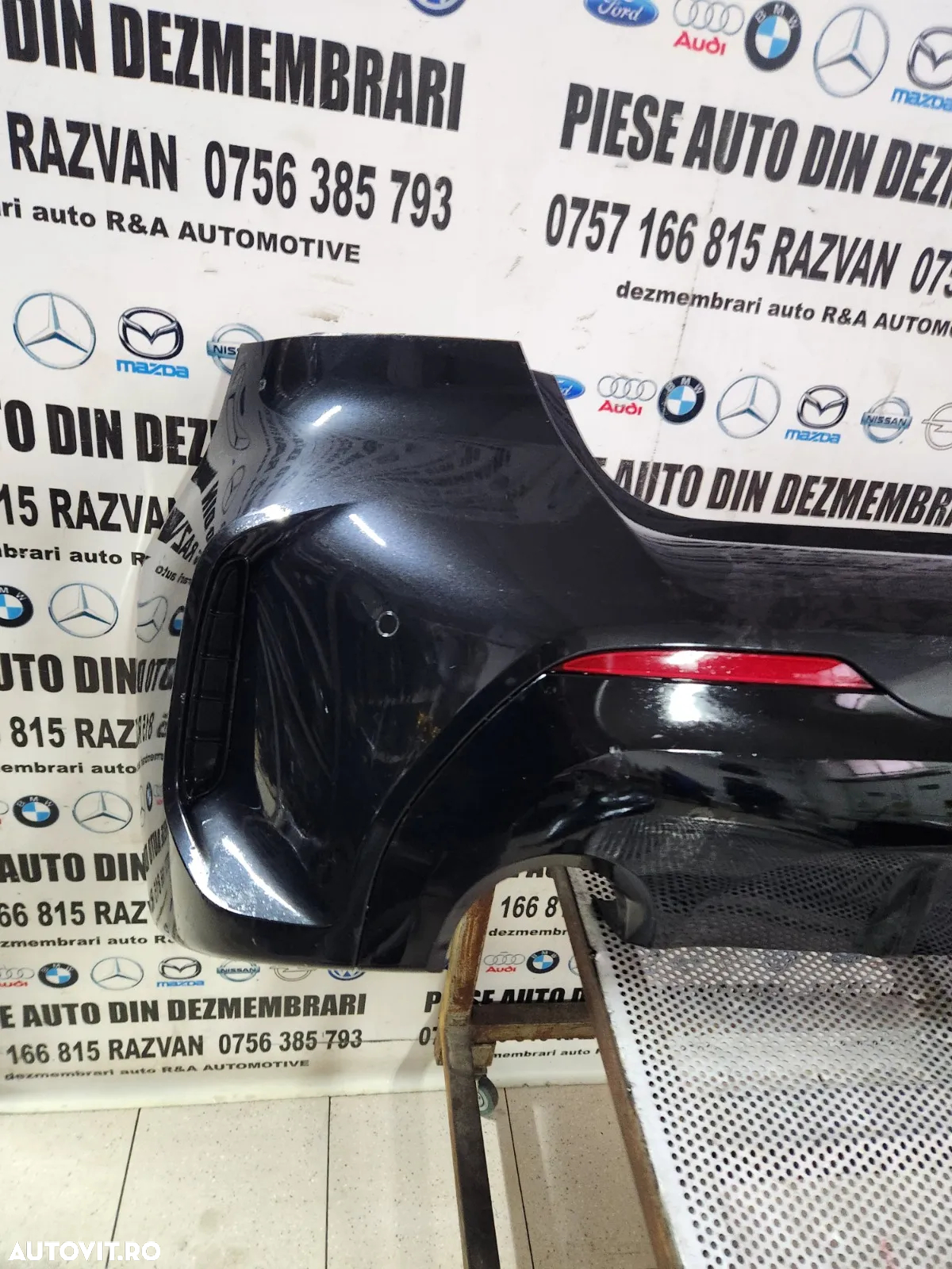 Bara Spate M Paket Bmw Seria 1 F40 Completa Cu Senzori De Parcare Mic Defect Reparabil La Fusta - D - 6