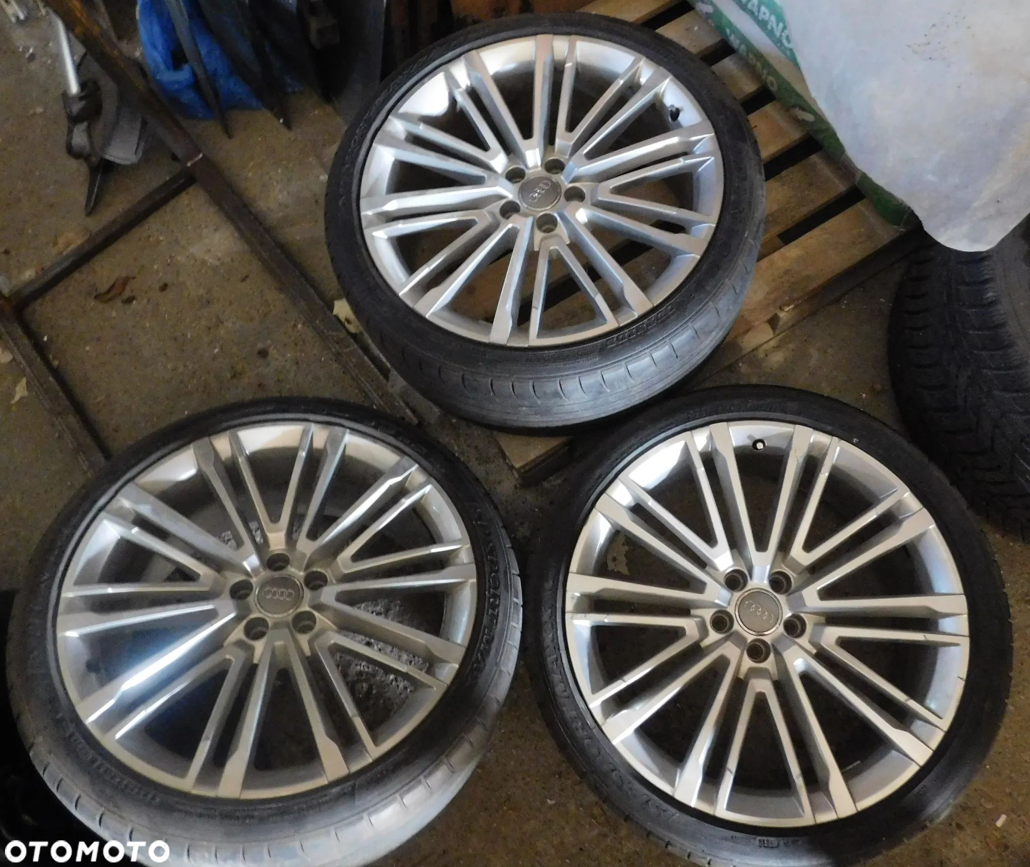 felga alu aluminiowa AUDI A8 D4 4H0 BBS 9Jx21 - 1
