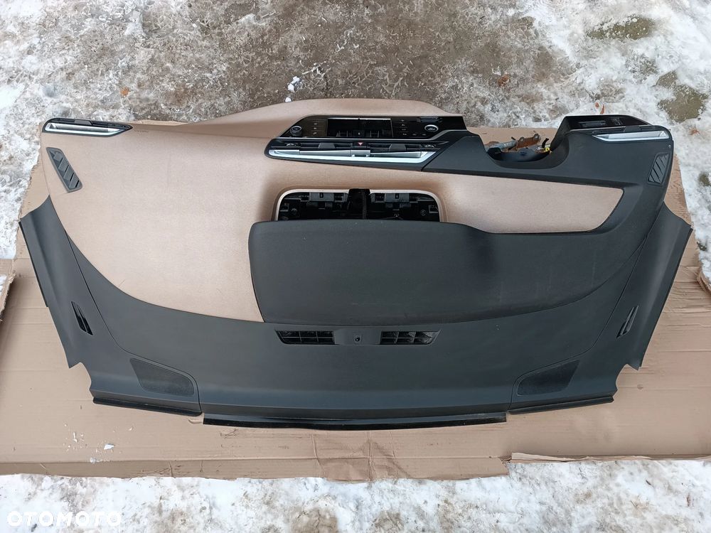 DESKA ROZDZIELCZA KONSOLA ZESTAW AIRBAG PODUSZKI ORYGINAŁ CITROEN C4 PICASSO II - 9