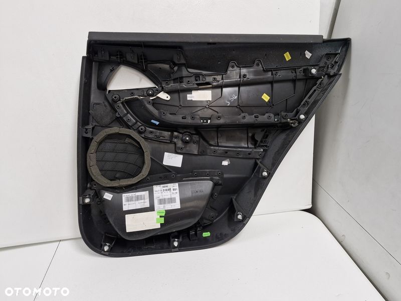 CITROEN DS5 BOCZEK DRZWI LEWY TYŁ TAPICERKA LEWA TYLNA - 5