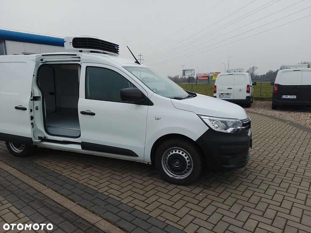 Renault Express Van Dokker L2 Maxi Nowa Izoterma Chłodnia Mroźnia minus 20 stopni Carrier 220V grzejący Salon PL - 17