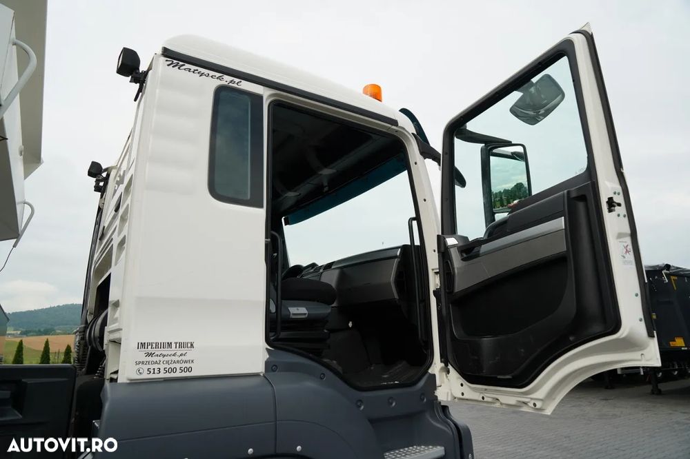 MAN TGS 35.480 / 8x4 / BASCULANTE / BORDMATIC / HYDROBOARD / ANVELOPE 100% / EURO 6 - 36