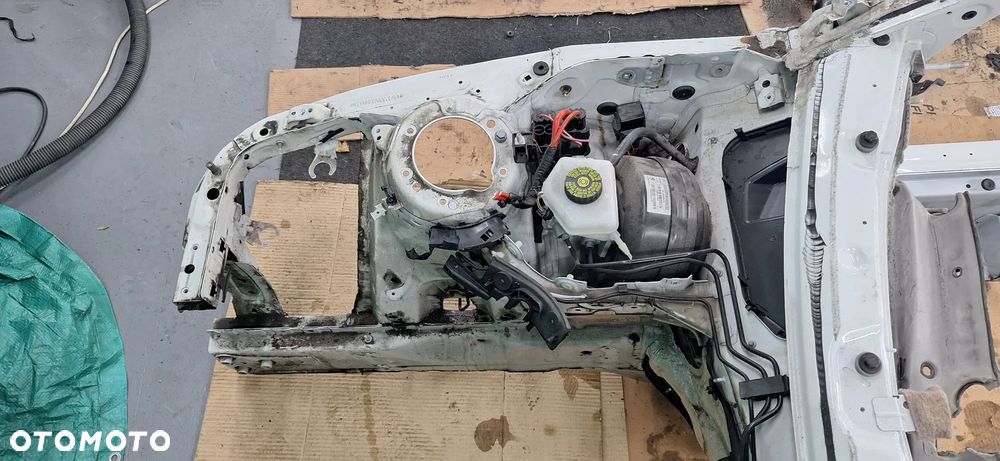 BMW 4 F33 M4 F83 ĆWIARTKA FARTUCH PRAWY PRZÓD PRAWA PRZEDNIA PODŁUŻNICA ĆWIARA SŁUPEK A DACH RAMA A300 ALPINWEISS BIAŁA - 4