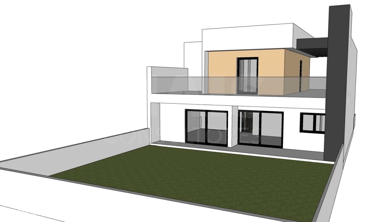 Lote Urbano com Proj. Aprovado para Moradia T3 c/ Cave, Logradouro ... - Grande imagem: 2/11