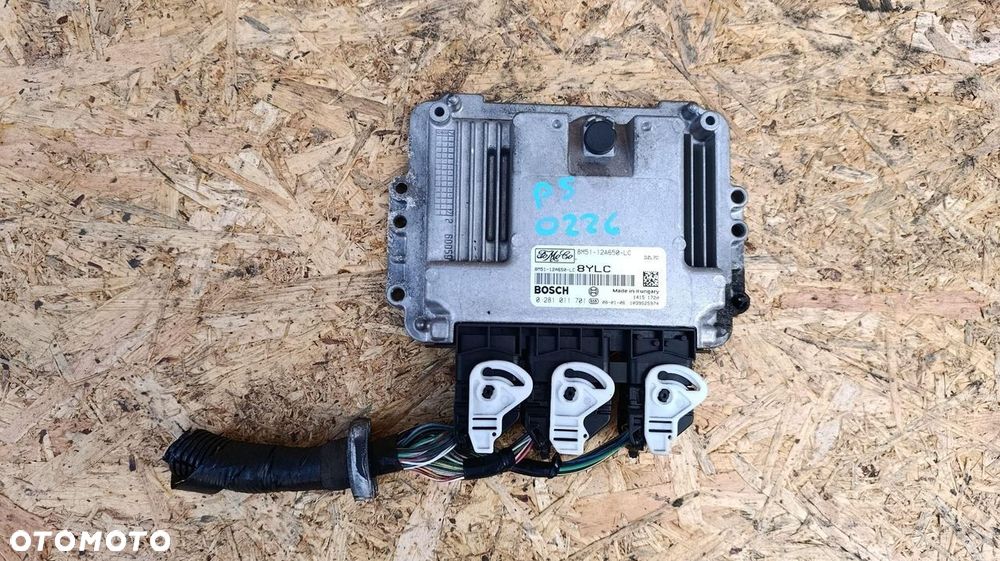 STEROWNIK SILNIKA KOMPUTER + WTYCZKI FORD C-MAX 1 I 8M51-12A650-LC - 1