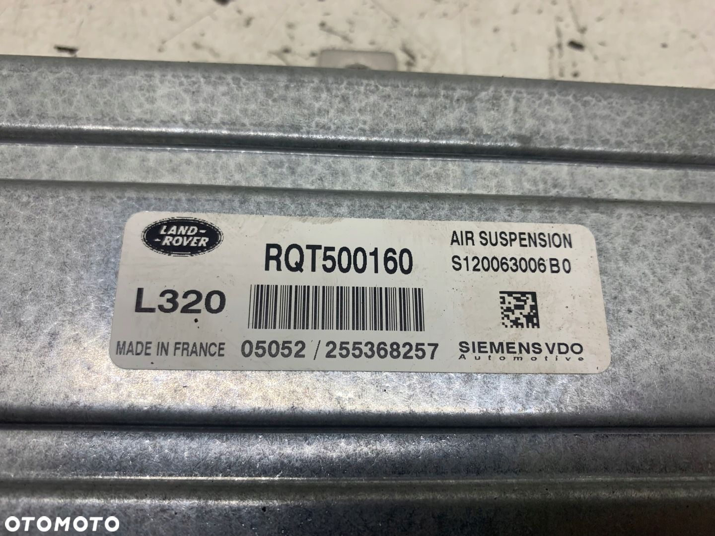 MODUŁ STEROWNIIK ZAWIESZENIA RQT500160 RANGE ROVER SPORT I L320 05-13 - 3