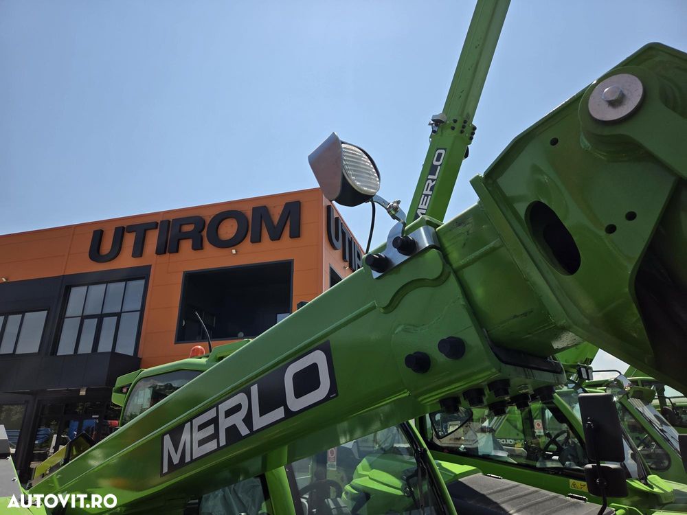 Merlo TF35.7-140, ridica 3,5t la 7m, motor Deutz 140CP, cupa si furci, transmisie 4x4, aer conditionat, Masa operatinala 6800kg, lungime 4,4m, latime 2,3m, produs in ITALIA, garantie 1 an, posibilitate leasing-PROMOTIE 81.900 EUR+Tva - 38