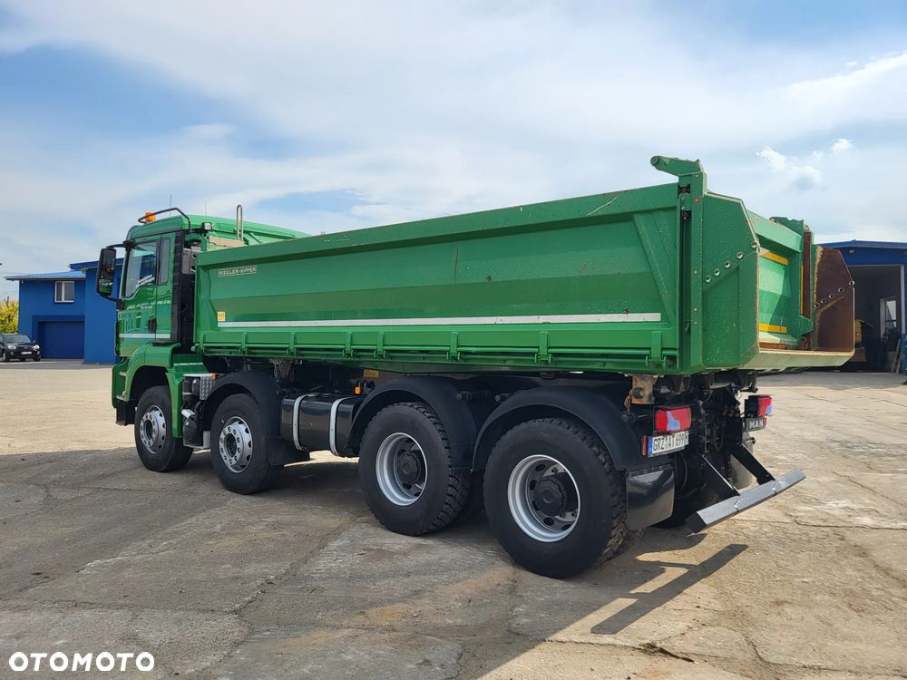 MAN TGS 35 420 8x4 3-str wywrotka Meiller z Niemiec - 6