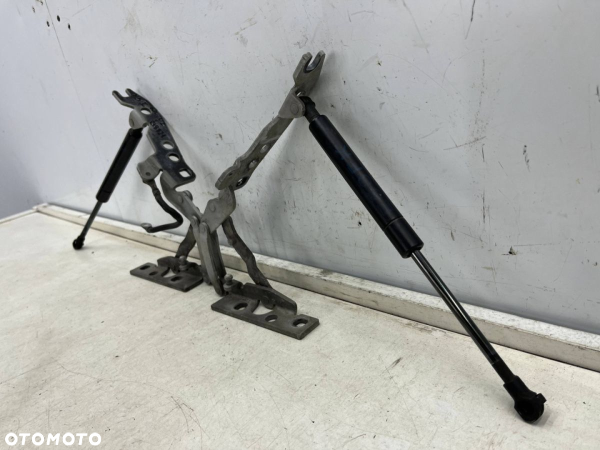Zawias maski BMW X5 I E53 99-06r. pokrywy silnika lewy prawy komplet z silownikami 8402173 8402174 - 4